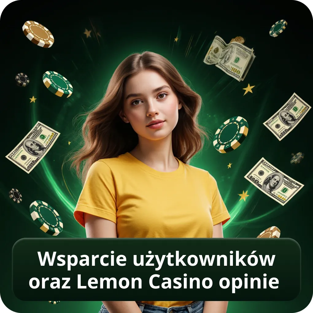 Wsparcie użytkowników oraz Lemon Casino opinie