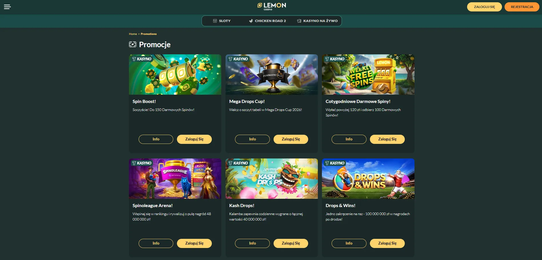 Lemon Casino bonus i warunki jego aktywacji